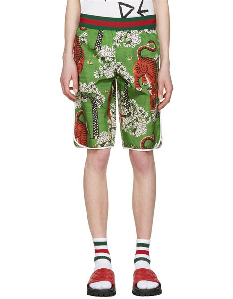 gucci bengal swim shorts replica|gucci jeans jumpsuit.